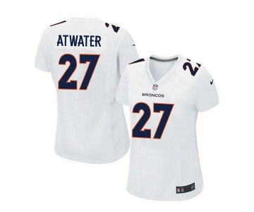 women nike nfl jerseys denver broncos #27 steve atwater white[new game]