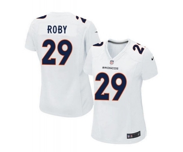 women nike nfl jerseys denver broncos #29 roby white[new game]