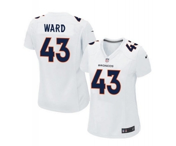 women nike nfl jerseys denver broncos #43 ward white[new game]