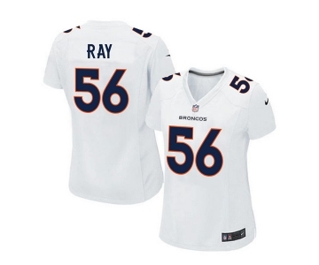 women nike nfl jerseys denver broncos #56 shane ray white[new game]