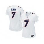 women nike nfl jerseys denver broncos #7 john elway white[new game]