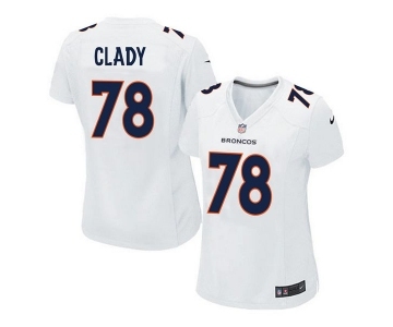 women nike nfl jerseys denver broncos #78 clady white[new game]