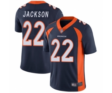 Youth Denver Broncos #22 Kareem Jackson Navy Blue Alternate Vapor Untouchable Limited Player Football Jersey