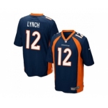 Youth Nike Denver Broncos #12 Paxton Lynch Blue Alternate Stitched NFL New Jersey[Lynch]