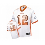 Youth Nike Denver Broncos #12 Paxton Lynch Elite White Drift Fashion NFL Jersey