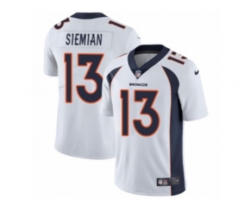 Youth Nike Denver Broncos #13 Trevor Siemian Vapor Untouchable Limited White NFL Jersey