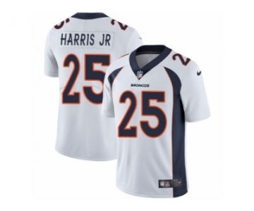 Youth Nike Denver Broncos #25 Chris Harris Jr Vapor Untouchable Limited White NFL Jersey