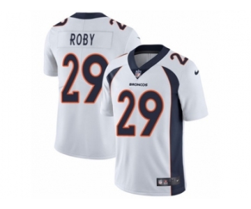 Youth Nike Denver Broncos #29 Bradley Roby Vapor Untouchable Limited White NFL Jersey