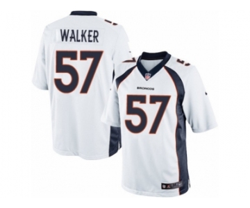 Youth Nike Denver Broncos #57 Demarcus Walker Limited White NFL Jersey