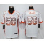 Youth Nike Denver Broncos #58 Von Miller Drift Fashion White Jersey