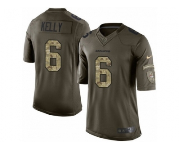 Youth Nike Denver Broncos #6 Chad Kelly Limited Green Salute to Service NFL Jersey