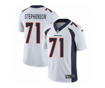 Youth Nike Denver Broncos #71 Donald Stephenson Vapor Untouchable Limited White NFL Jersey