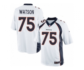 Youth Nike Denver Broncos #75 Menelik Watson Limited White NFL Jersey