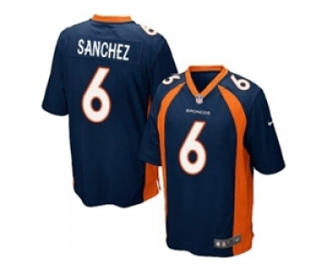 Youth Nike Denver Broncoss #6 Mark Sanchez Blue Alternate Stitched NFL New Elite Jersey