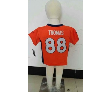 nike kids nfl jerseys denver broncos #88 thomas orange[nike]