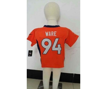 nike kids nfl jerseys denver broncos #94 ware orange[nike]