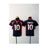 nike youth nfl jerseys denver broncos #10 sanders blue[nike][sanders]