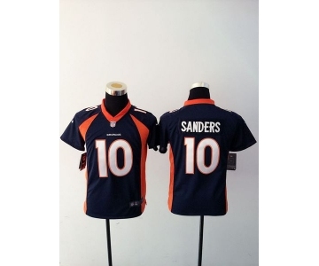 nike youth nfl jerseys denver broncos #10 sanders blue[nike][sanders]