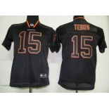 nike youth nfl jerseys denver broncos #15 tebow black[lights out]