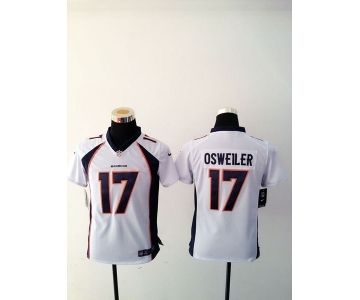 nike youth nfl jerseys denver broncos #17 osweiler white[nike]