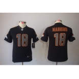 nike youth nfl jerseys denver broncos #18 manning black[nike impact limited