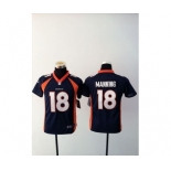 nike youth nfl jerseys denver broncos #18 manning blue[new nike]