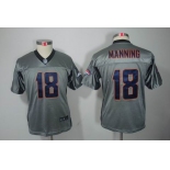 nike youth nfl jerseys denver broncos #18 manning grey[Elite shadow]