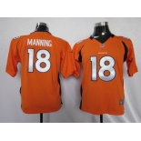 nike youth nfl jerseys denver broncos #18 manning orange[nike]