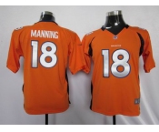 nike youth nfl jerseys denver broncos #18 manning orange[nike]