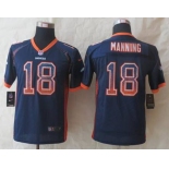 nike youth nfl jerseys denver broncos #18 peyton manning blue[Elite drift fashion]