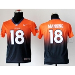 nike youth nfl jerseys denver broncos #18 peyton manning orange-blue[nike drift fashion][second version]