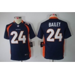 nike youth nfl jerseys denver broncos #24 bailey blue[nike limited]