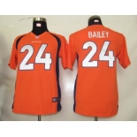 nike youth nfl jerseys denver broncos #24 bailey orange[nike]