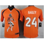 nike youth nfl jerseys denver broncos #24 bailey orange[portrait fashion]