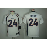 nike youth nfl jerseys denver broncos #24 bailey white[nike limited]