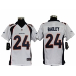 nike youth nfl jerseys denver broncos #24 bailey white[nike]