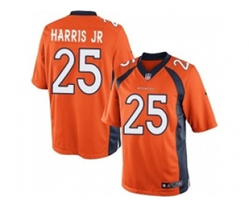 nike youth nfl jerseys denver broncos #25 harris jr orange[nike]