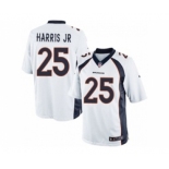 nike youth nfl jerseys denver broncos #25 harris jr white[nike]