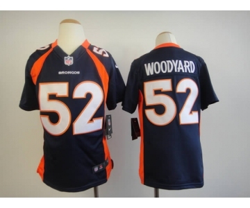 nike youth nfl jerseys denver broncos #52 woodyard blue[nike]