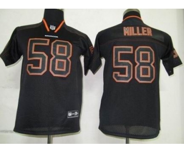 nike youth nfl jerseys denver broncos #58 miller black[lights out]