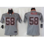 nike youth nfl jerseys denver broncos #58 miller grey[Elite lights out]