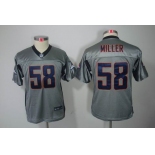 nike youth nfl jerseys denver broncos #58 miller grey[Elite shadow]