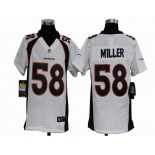 nike youth nfl jerseys denver broncos #58 miller white[nike]