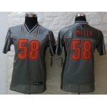 nike youth nfl jerseys denver broncos #58 von miller grey[nike vapor]