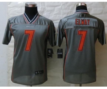 nike youth nfl jerseys denver broncos #7 john elway grey[nike vapor]