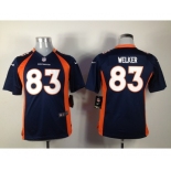 nike youth nfl jerseys denver broncos #83 welker blue[nike]