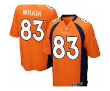 nike youth nfl jerseys denver broncos #83 welker orange[nike]