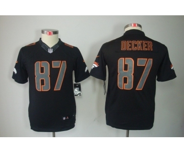 nike youth nfl jerseys denver broncos #87 eric decker black[nike impact limited]