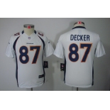 nike youth nfl jerseys denver broncos #87 eric decker white[nike limited]