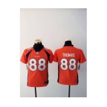 nike youth nfl jerseys denver broncos #88 thomas orange[new nike]